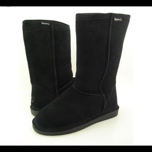 Black 12inch bear paw boots